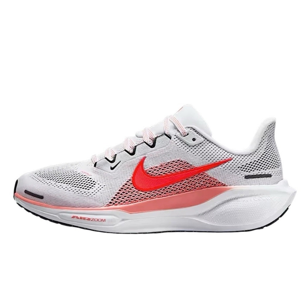 Nike Air Zoom Pegasus 41 White Crimson nby FD2723-109 Women's 10 / Mens 8.5